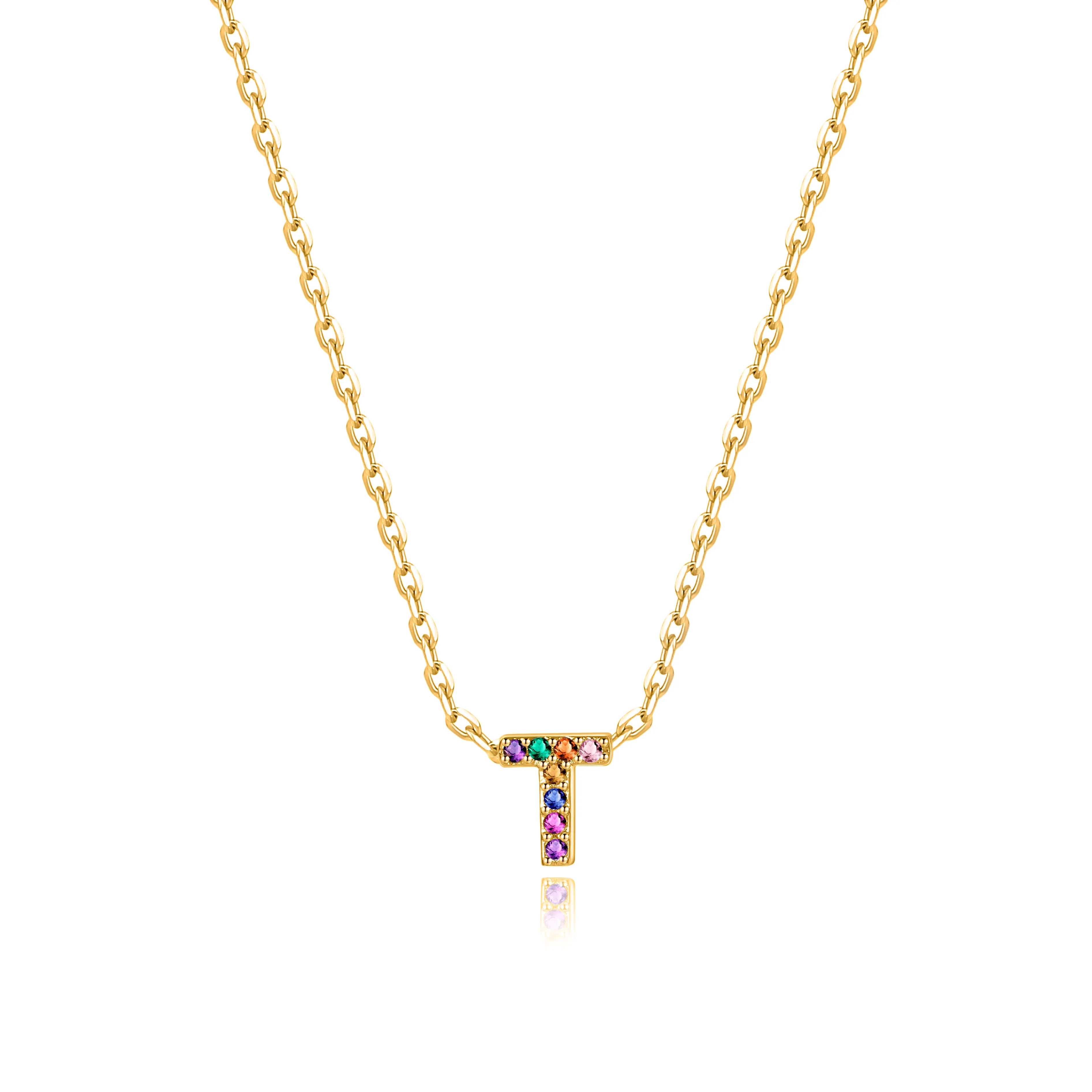 "Shinny Initial" Necklace